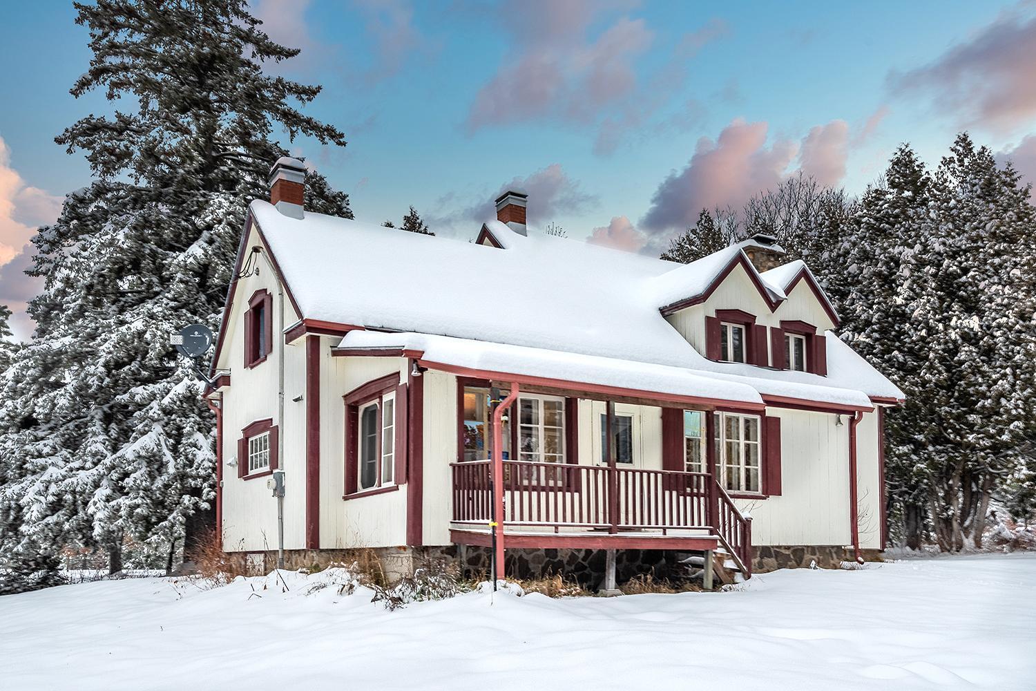 Ancestral Wooden Chalet - St-Gabriel De Brandon Mandeville Екстериор снимка